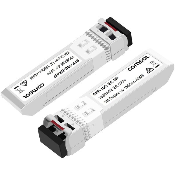 HP and Aruba Compatible SFP+ 10GBASE-ER SFP+ Single-Mode Duplex LC ...